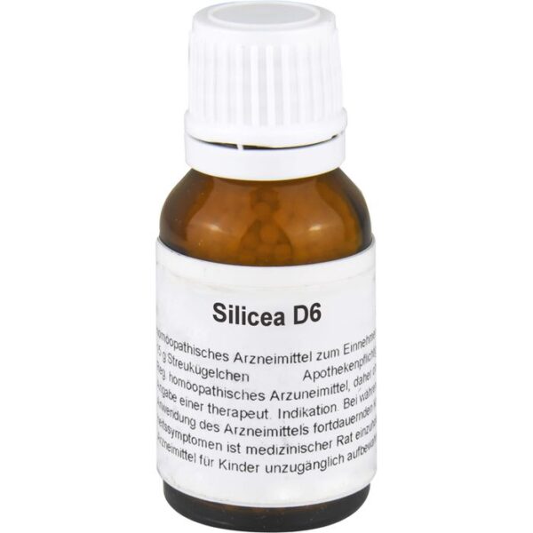 SILICEA D 6 Globuli 15 g