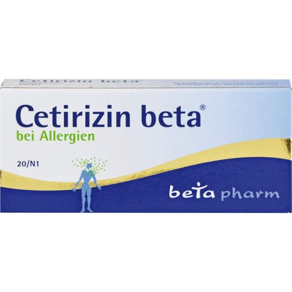 CETIRIZIN beta Filmtabletten 20 St.