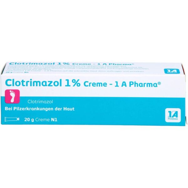 CLOTRIMAZOL 1% Creme-1A Pharma 20 g