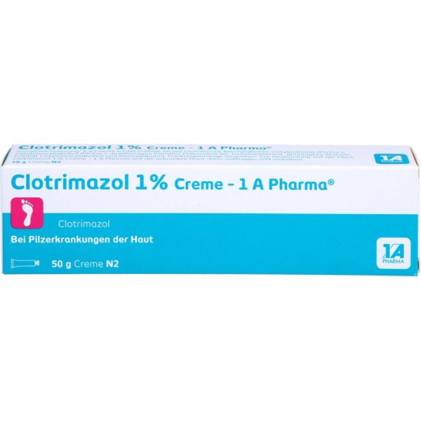 CLOTRIMAZOL 1% Creme-1A Pharma 50 g