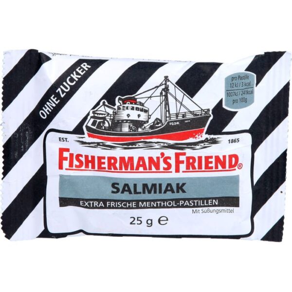 FISHERMANS FRIEND Salmiak ohne Zucker Pastillen 25 g