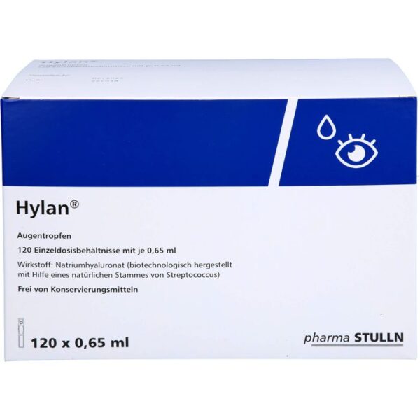 HYLAN 0,65 ml Augentropfen 120 St.