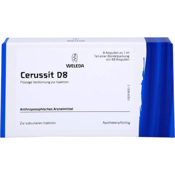 CERUSSIT D 8 Ampullen 48 ml