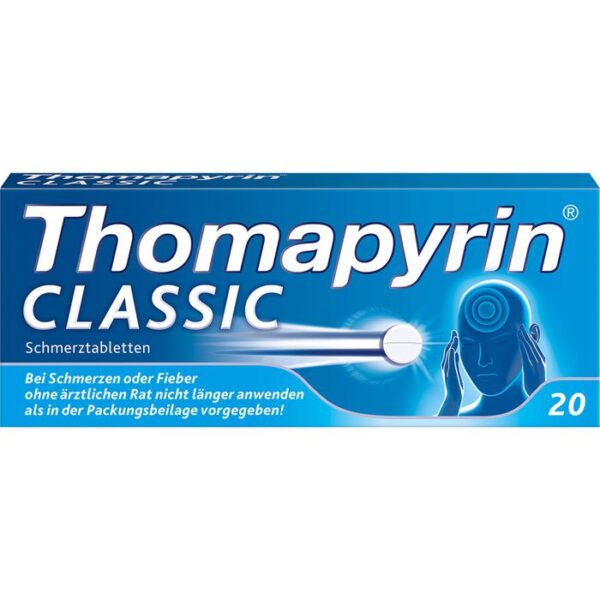 THOMAPYRIN CLASSIC Schmerztabletten 20 St.