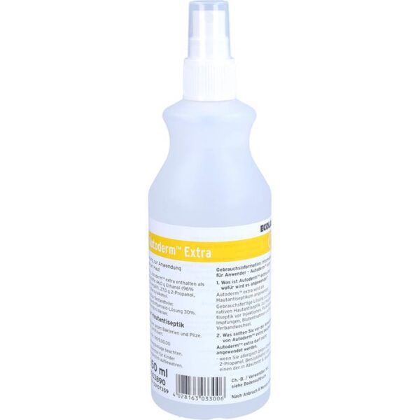 AUTODERM Extra Hautantiseptikum Sprühflasche 350 ml