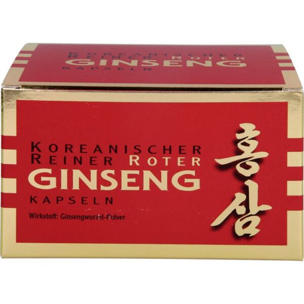 KOREANISCHER Reiner Roter Ginseng 300 mg Kapseln 200 St.