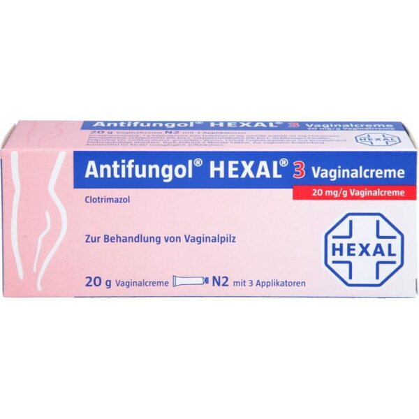 ANTIFUNGOL HEXAL 3 Vaginalcreme 20 g