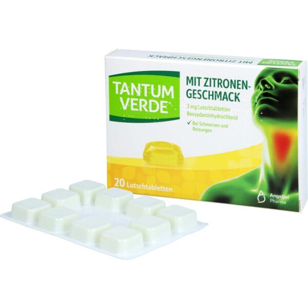 TANTUM VERDE 3 mg Lutschtabl.m.Zitronengeschmack 20 St.