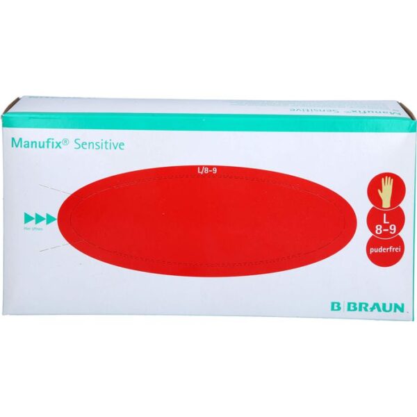 MANUFIX sensitive Unters.Handschuhe pf groß 100 St.