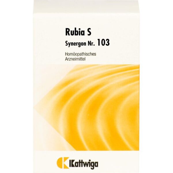 SYNERGON KOMPLEX 103 Rubia S Tabletten 200 St.