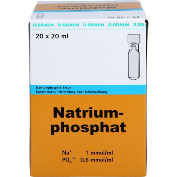 NATRIUMPHOSPHAT Braun MPC Infusionslsg.-Konzentrat 400 ml