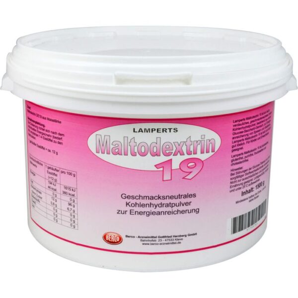 MALTODEXTRIN 19 Lamperts Pulver 1500 g