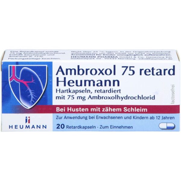 AMBROXOL 75 retard Heumann Kapseln 20 St.