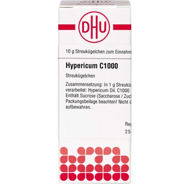 HYPERICUM C 1000 Globuli 10 g