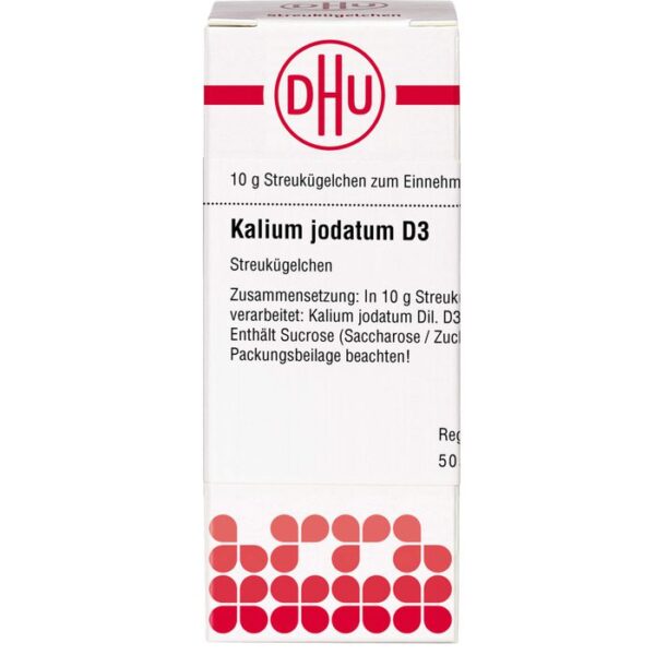 KALIUM JODATUM D 3 Globuli 10 g