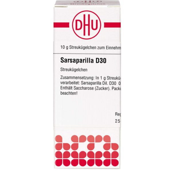 SARSAPARILLA D 30 Globuli 10 g