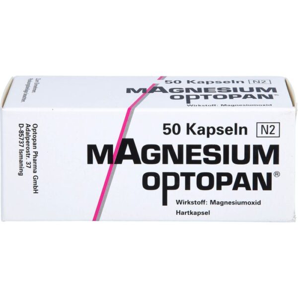 MAGNESIUM OPTOPAN Kapseln 50 St.