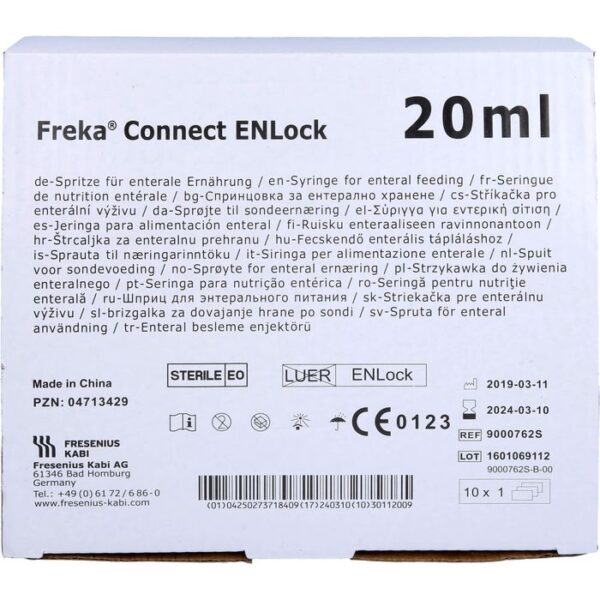 FREKA CONNECT ENLock Spritzen 20 ml 1 St.