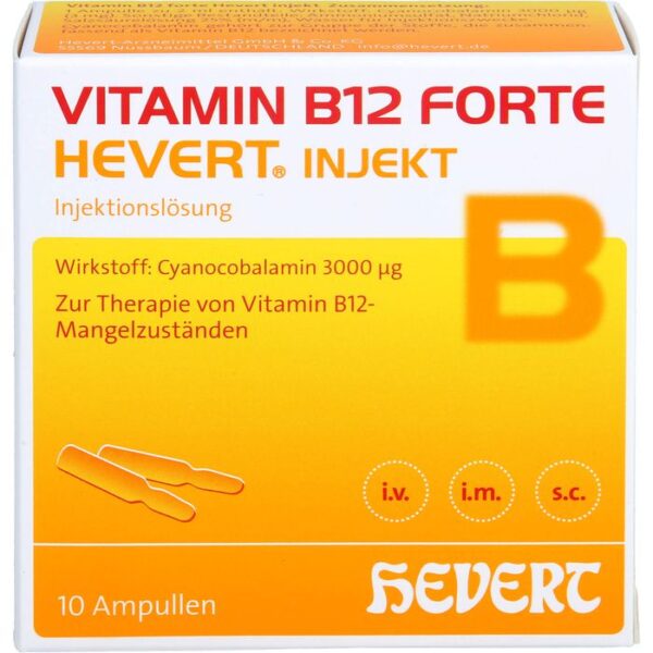 VITAMIN B12 FORTE Hevert injekt Inj.-Lsg.Amp. 20 ml