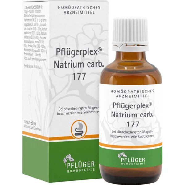 PFLÜGERPLEX Natrium carb.177 Tropfen 50 ml