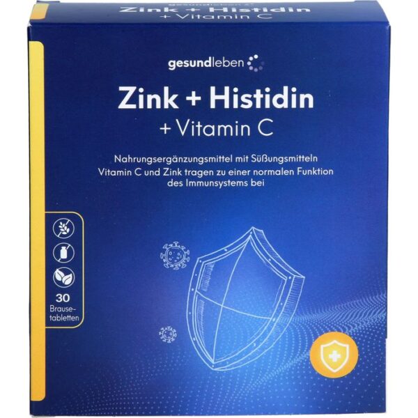 GESUND LEBEN Zink+Histidin+Vit.C Brausetabletten 30 St.