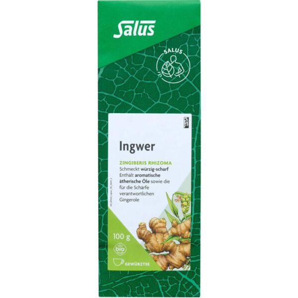 INGWER GEWÜRZTEE Zingiber officinale Bio Salus 100 g