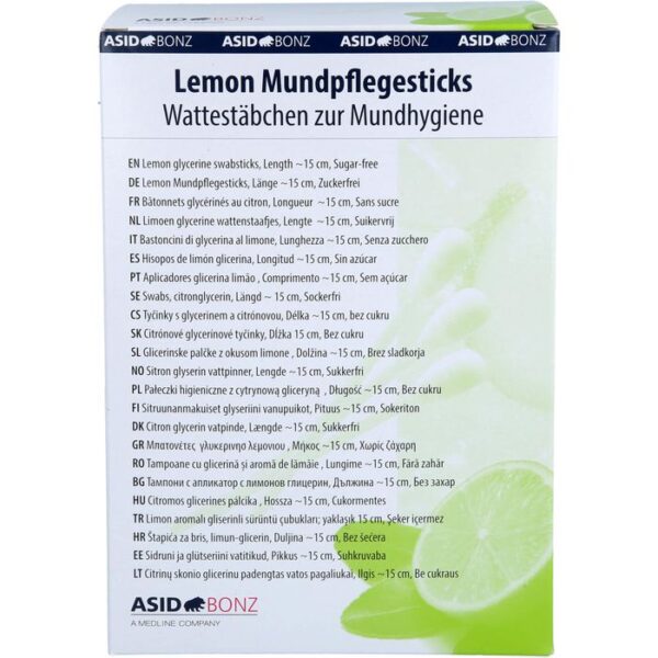 LEMON MUNDPFLEGE Sticks 75 St.