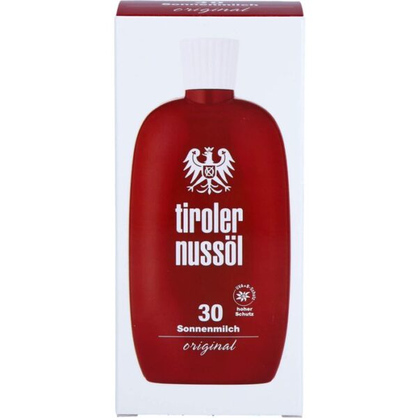 TIROLER NUSSÖL orig.Sonnenmilch wasserf.LSF 30 150 ml