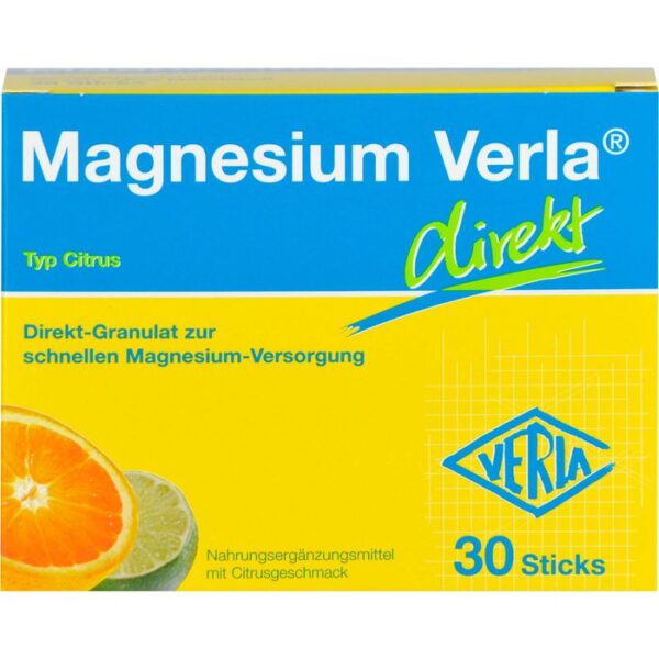 MAGNESIUM VERLA direkt Citrus Granulat 30 St.