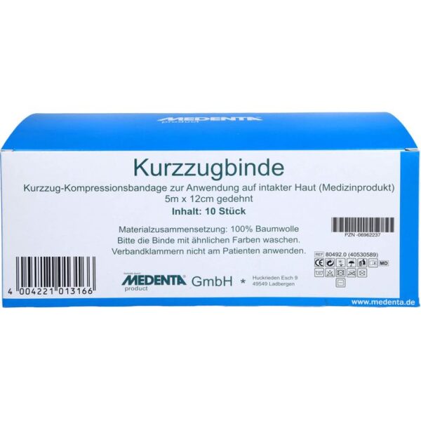 KURZZUGBINDE 12 cmx5 m 10 St.