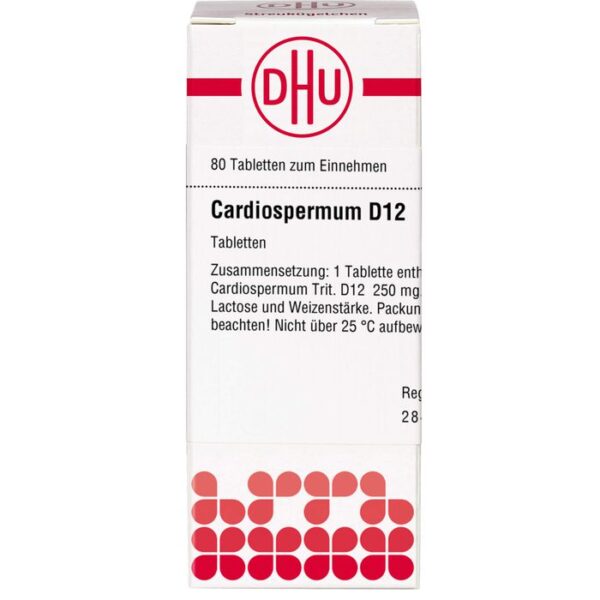 CARDIOSPERMUM D 12 Tabletten 80 St.