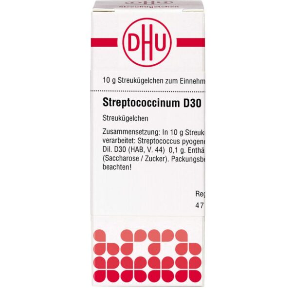 STREPTOCOCCINUM D 30 Globuli 10 g