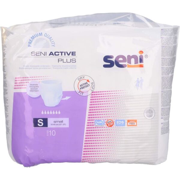 SENI Active Inkontinenzpants plus S 10 St.