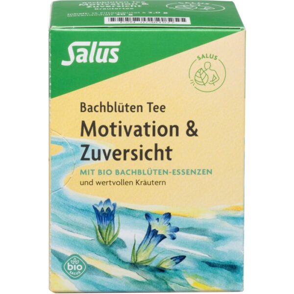 BACHBLÜTEN TEE Motivation&Zuversicht Bio Salus Fbt 15 St.