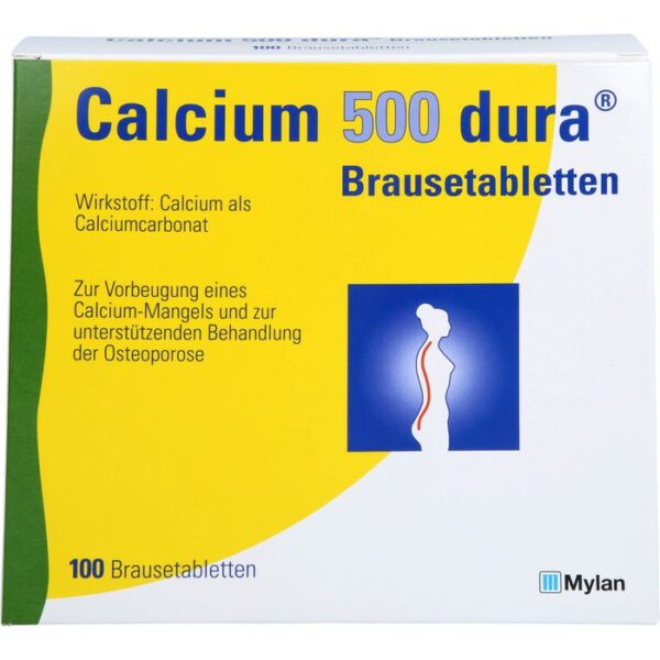 CALCIUM 500 dura Brausetabletten 100 St.