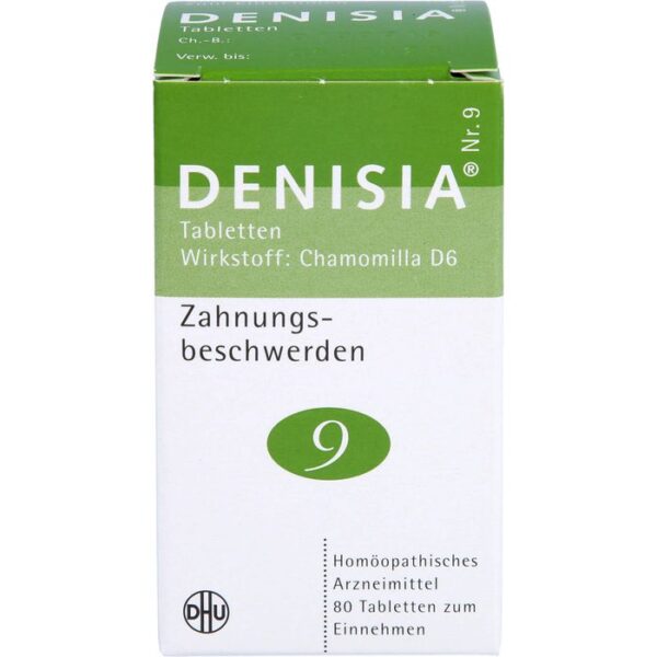 DENISIA 9 Zahnungsbeschwerden Tabletten 80 St.