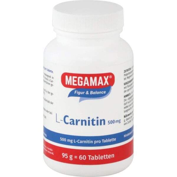 MEGAMAX L-Carnitin 500 mg Tabletten 60 St.