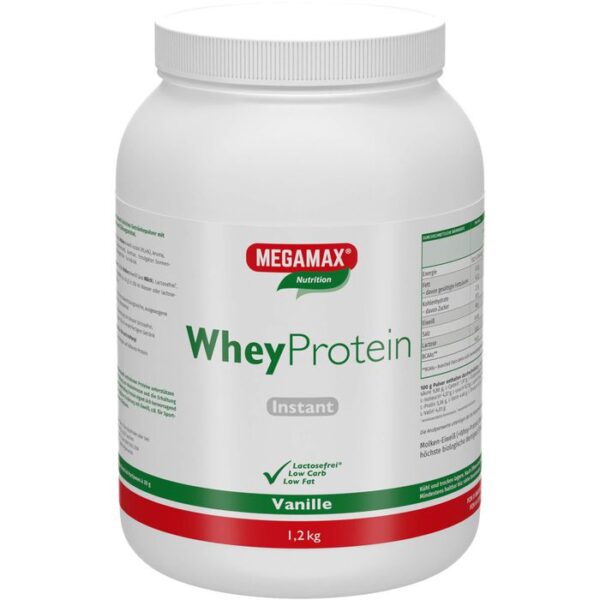 WHEYPROTEIN lactosefrei Vanille Pulver 1200 g