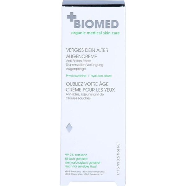 BIOMED Vergiss dein Alter Anti-Aging Augenpflege 15 ml