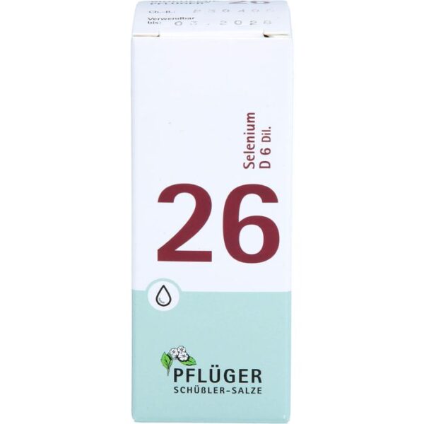 BIOCHEMIE Pflüger 26 Selenium D 6 Tropfen 30 ml