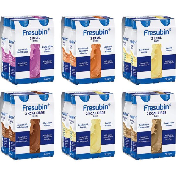 FRESUBIN 2 kcal DRINK Mischkarton Trinkflasche 6400 ml