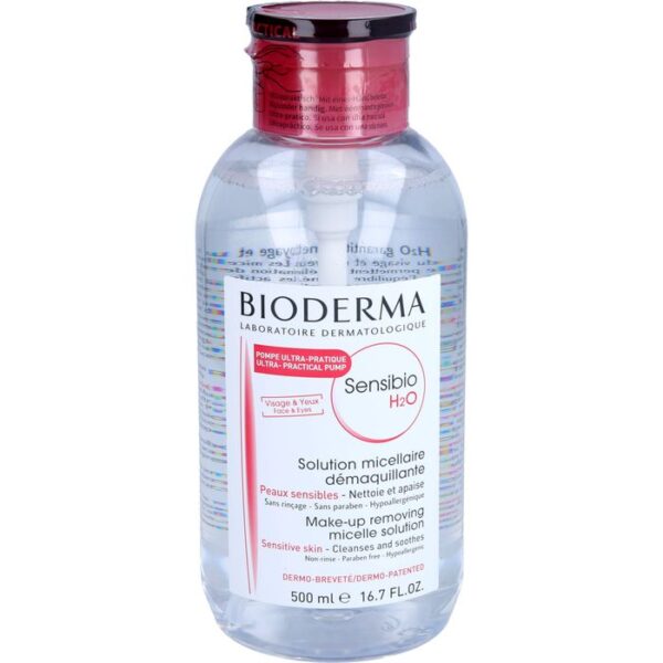 BIODERMA Sensibio H2O Rein.Lsg.Mizellenwasser Pump 500 ml