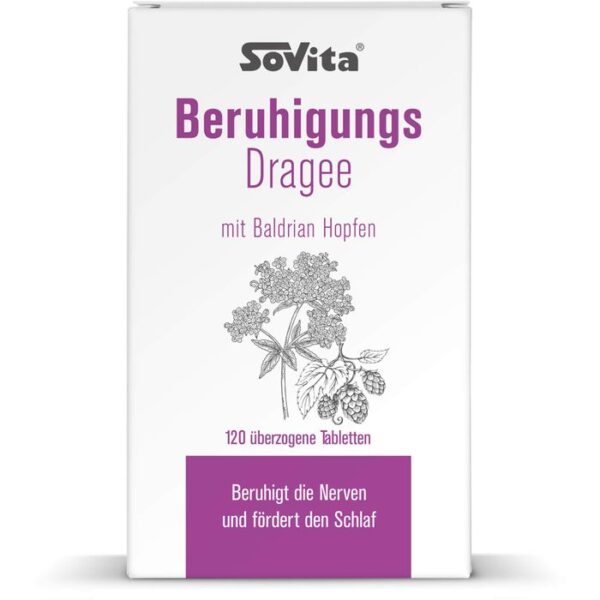 SOVITA RELAX Beruhigungs Dragee m.Baldrian Hopfen 120 St.