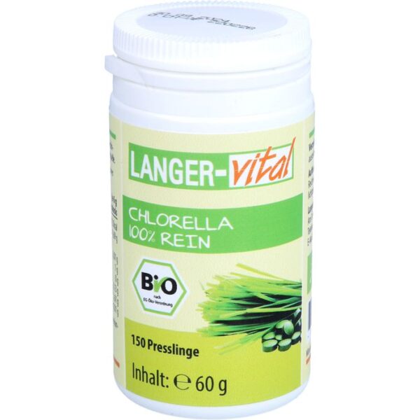 CHLORELLA BIO 100% 400 mg Presslinge 150 St.