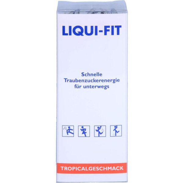 LIQUI FIT flüssige Zuckerlösung Tropical Beutel 12 St.