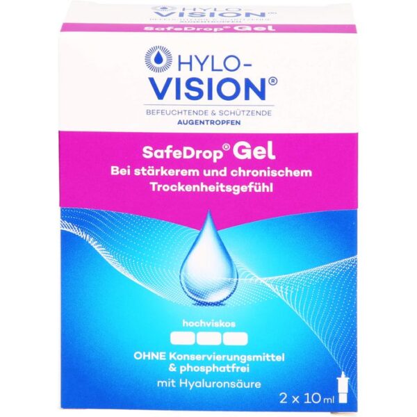 HYLO-VISION SafeDrop Gel Augentropfen 20 ml