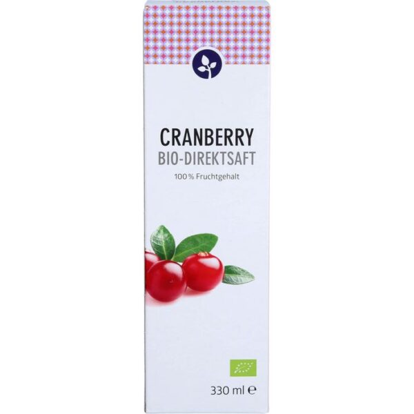 CRANBERRY 100% Bio Direktsaft 330 ml