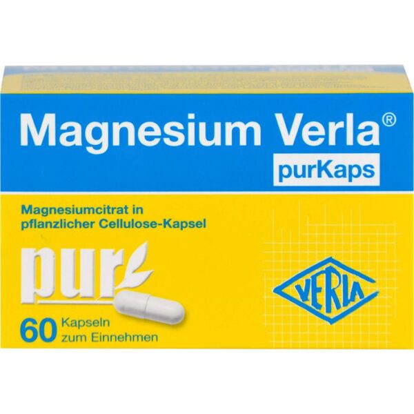 MAGNESIUM VERLA purKaps 60 St.