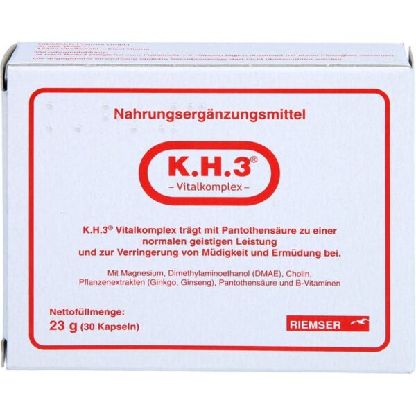 K.H.3 Vitalkomplex Kapseln 30 St.