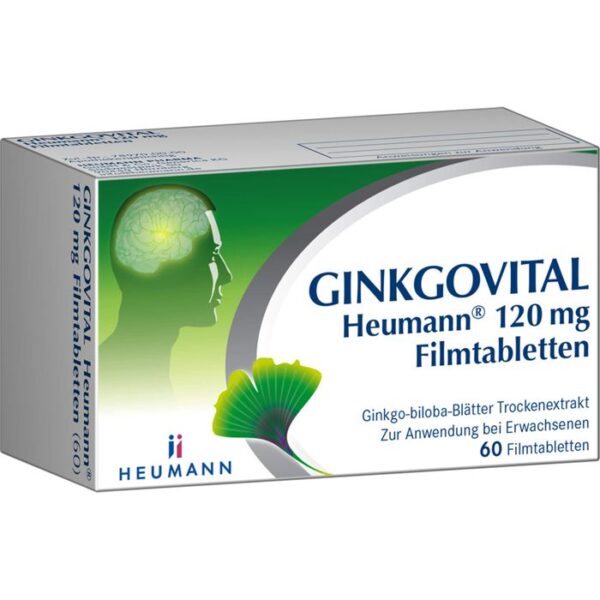 GINKGOVITAL Heumann 120 mg Filmtabletten 60 St.